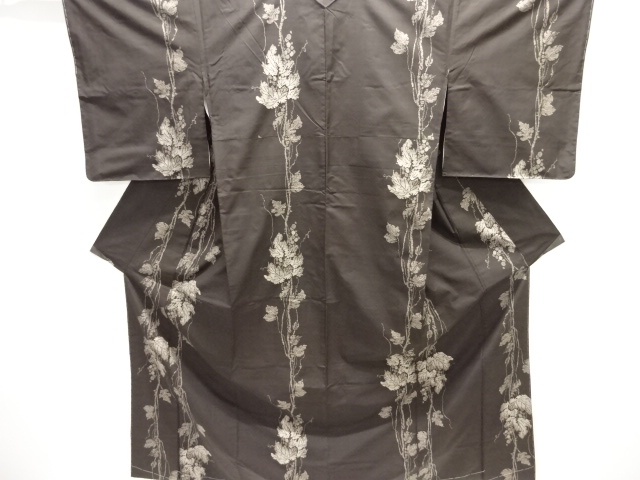 Japanese Kimono / Tsumugi Omeshi Silk